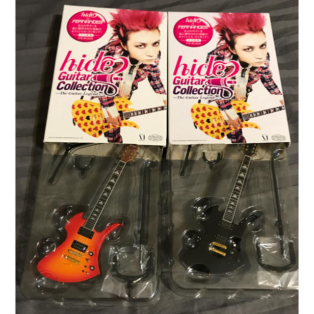 新品】hide ミニチュアギター 1/8スケールフィギュアの通販 by 777｜ラクマ