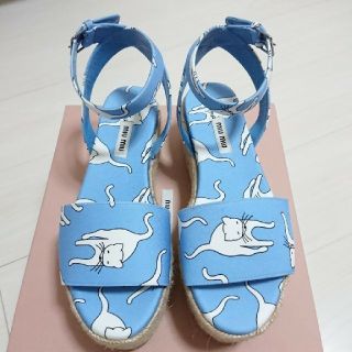 MIU MIU（サンダル ・ ブルー・ネイビー/青色系）のフリマアイテム一覧