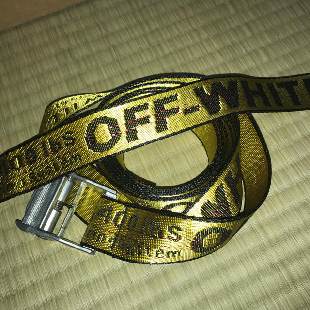 Off-White - OFF WHITE ベルトの通販 by G-DORAGN's shop｜オフ