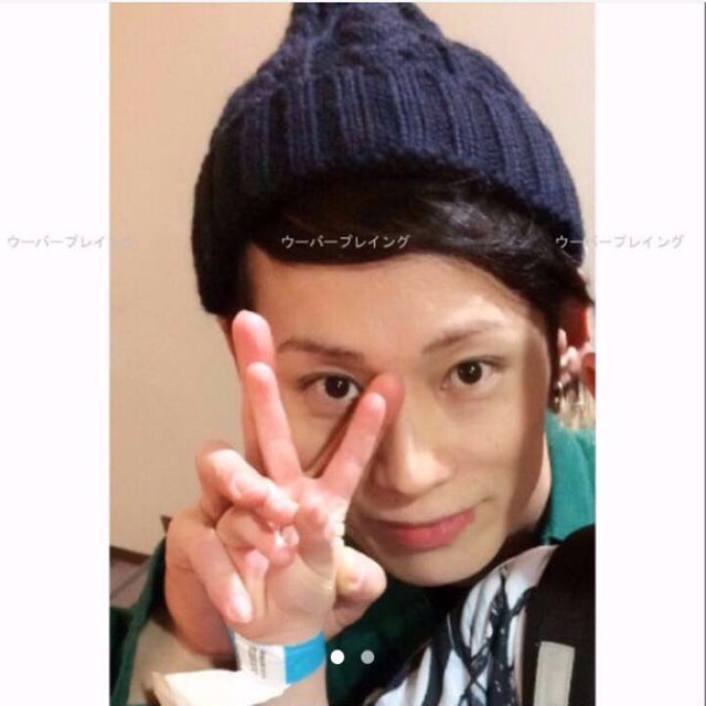 TAKUYA∞ 着用 着 ニット帽 帽子 M エム NAVY 紺 レアの通販 by