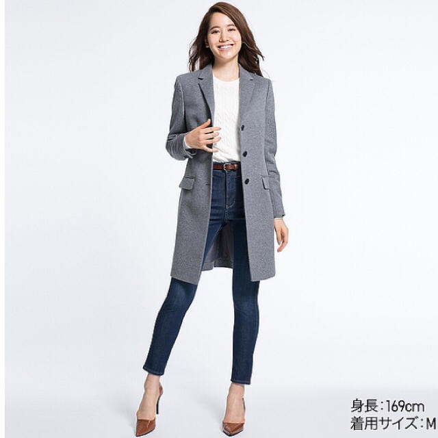 UNIQLO - ユニクロ ウールカシミヤチェスターコート 完売品オンライン