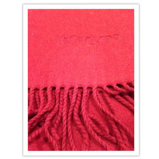 SAINT LAURENT（マフラー/ショール ・ レッド/赤色系）のフリマ