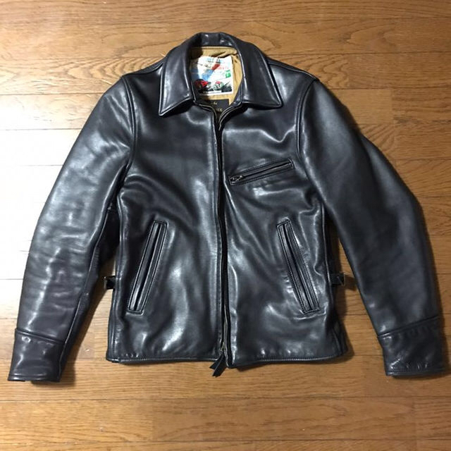 Lewis Leathers - エディフィス別注 エアロレザー ハーフベルテッド