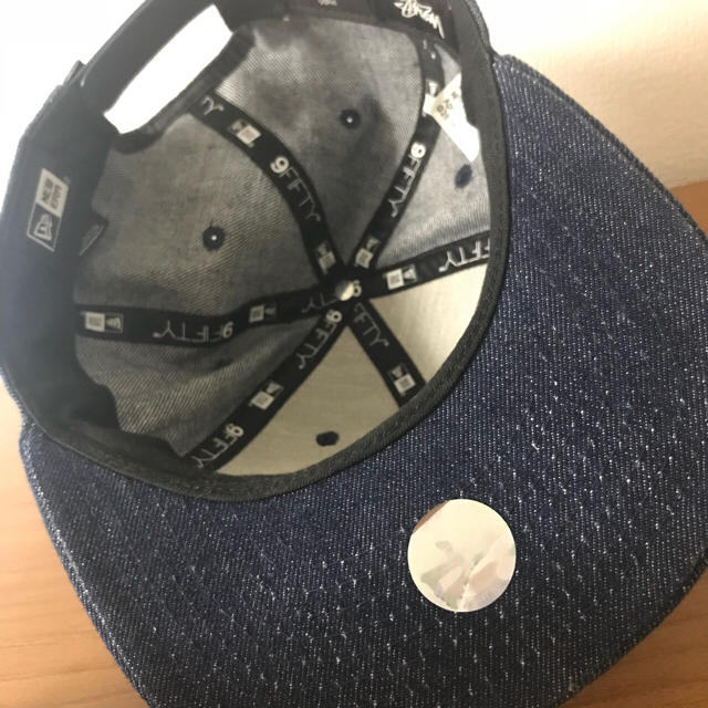 STUSSY - NEW ERA×STUSSY#デニムキャップの通販 by SK｜ステューシー