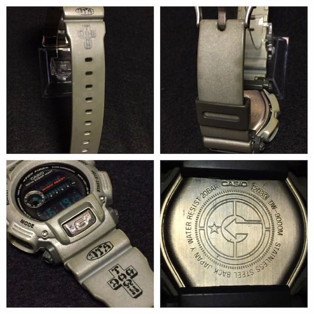 CASIO - スケートボードDogtownコラボモデル DW-9000M-8T G-SHOCKの
