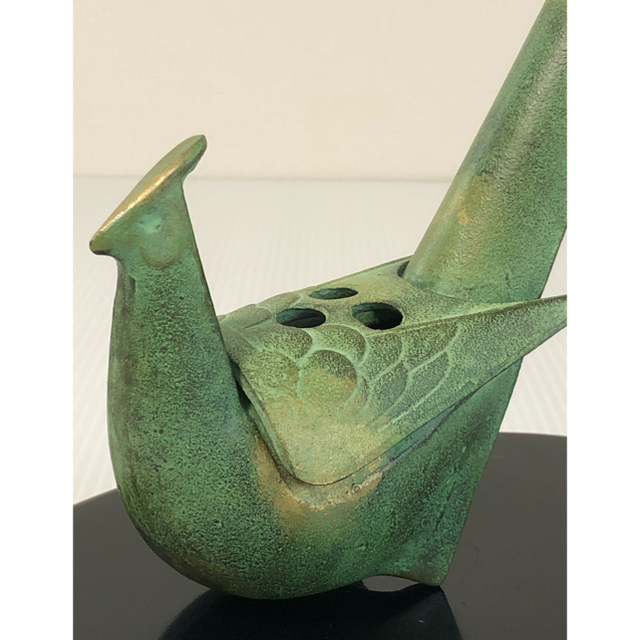 美品 ）三枝惣太郎作 高岡銅器製 国鳥 「 雉 ( キジ ) 」香炉の通販 by