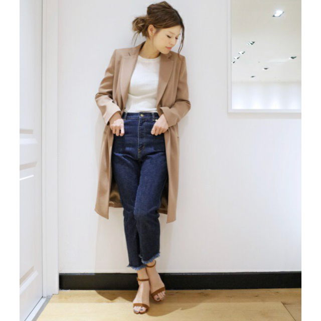 DEUXIEME CLASSE - Deuxieme Classe ソフトチェスターコート キャメル