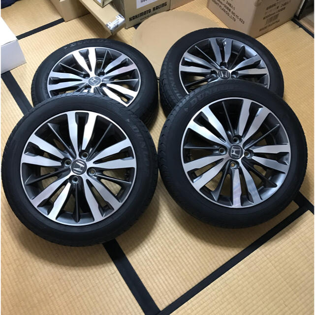 ホンダ - フィットハイブリッド Sパケ GP5純正 ホイール(ENKEI製) 16