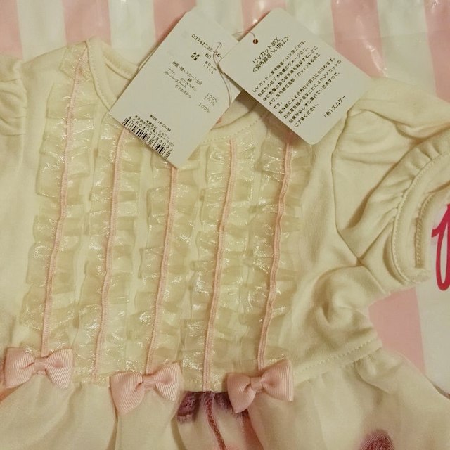 値下【新品】2017春夏 シャーリーテンプル チェリーpt ワンピース 80cm