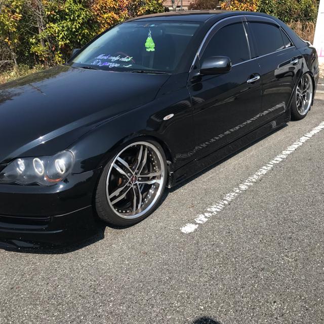 シャレンXF-55 19インチ 深リム 野球love様専用>AMEシャレン XF-55 19インチ深リムの通販 by もえきち