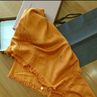 LOUIS VUITTON（ストール/パシュミナ ・ オレンジ/橙色系）のフリマ