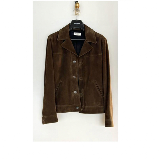 SAINT LAURENT - サンローラン スエードジャケットの通販 by J｜サン
