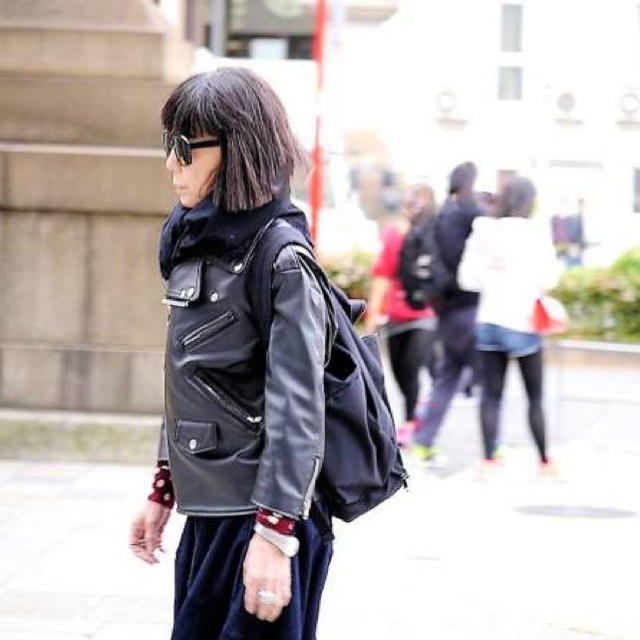 BLACK COMME des GARCONS - 名作 川久保玲着用 ライダース ブラック