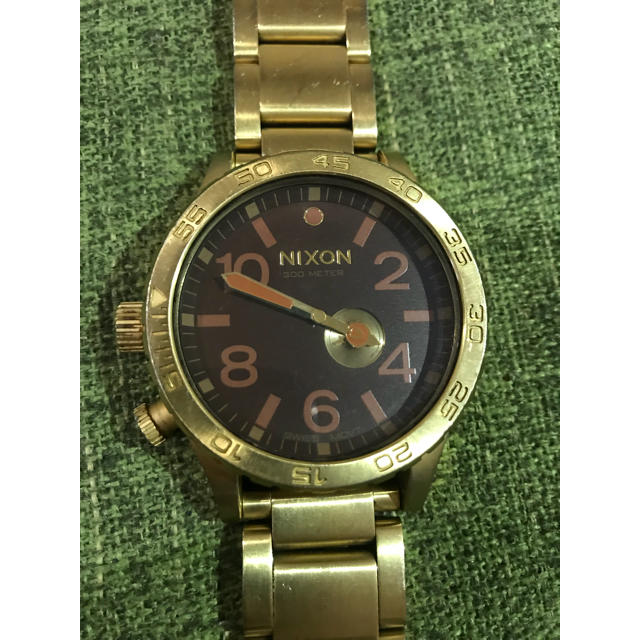 NIXON - NIXON 51-30 GOLD 【訳あり】の通販 by しょう's shop