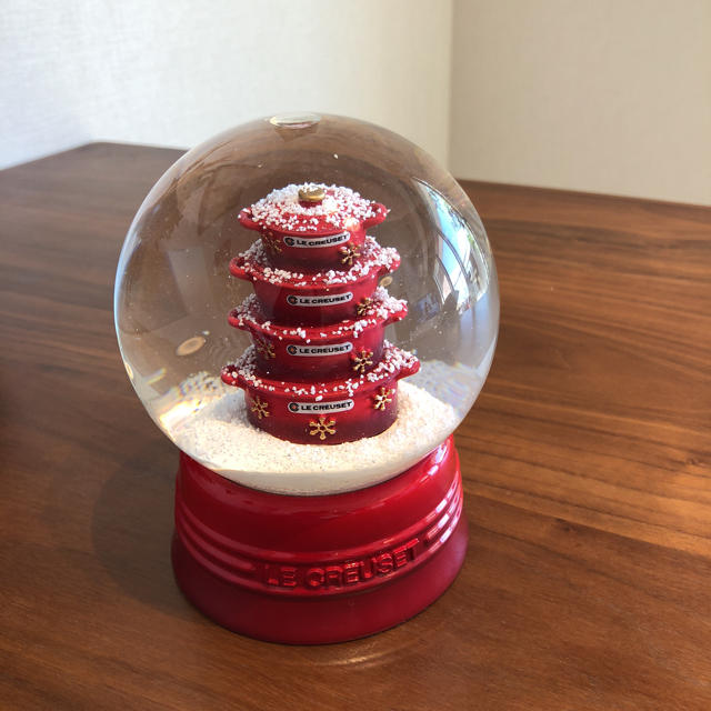 ル・クルーゼ ル・クルーゼ スノードーム 2017 ピンク 2017 スノー