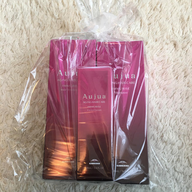 Aujua - オージュア 三点セット シャンプー トリートメント