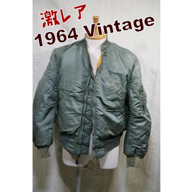 ALPHA INDUSTRIES - 超希少VINTAGE MA-1 TYPE-D CCジッパー(1964)の