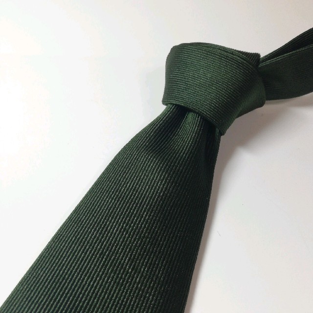 DRAKES - 【美品】ドレイクス ビームスF 別注 ネクタイ 深緑の通販 by