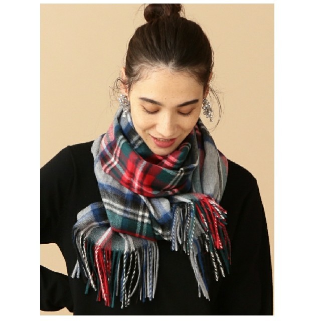 BEAUTY&YOUTH UNITED ARROWS - カシミヤ100% BY カシミヤチェック