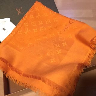 LOUIS VUITTON（ストール/パシュミナ ・ オレンジ/橙色系）のフリマ