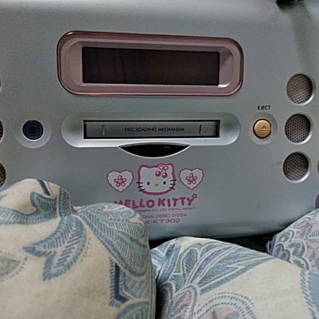 KENWOOD - ハローキティMDパーソナルステレオシステムの通販 by