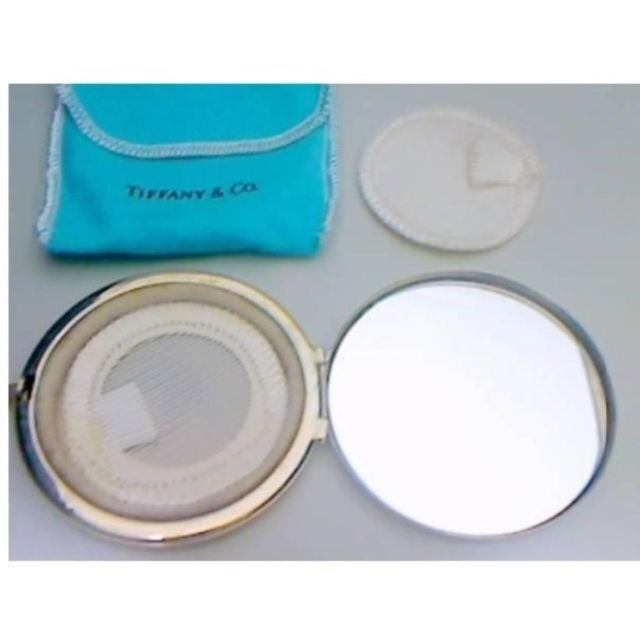 Tiffany & Co. - ティファニー コンパクトミラー 純銀925 携帯 手鏡