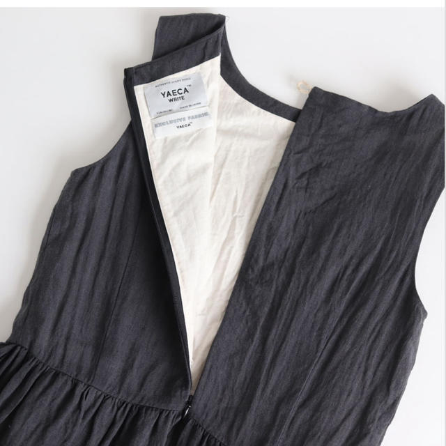 YAECA - 【新品未使用】YAECA ヤエカ ノースリーブタックワンピース S