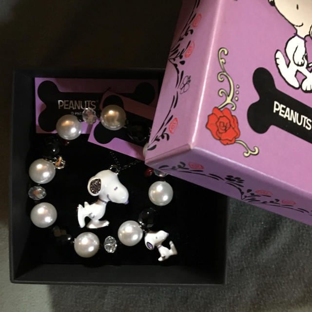 ANNA SUI - アナスイ スヌーピー コラボ ネックレス & ブレスレットの