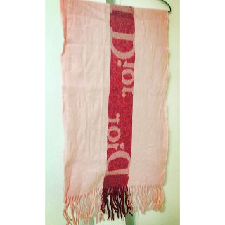 Christian Dior（マフラー/ショール ・ ピンク/桃色系）のフリマ