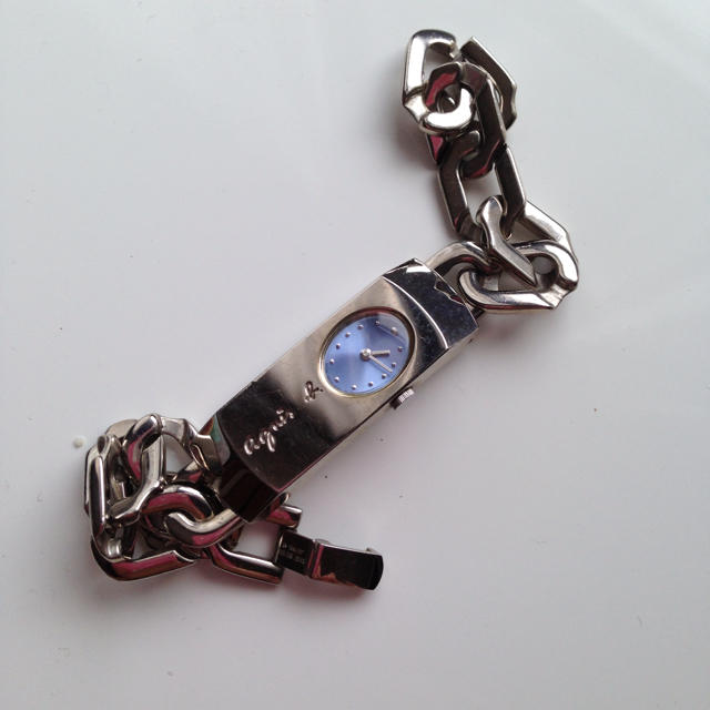 agnes b. - アニエスベーのブレスレット時計⌚の通販 by 断捨離中