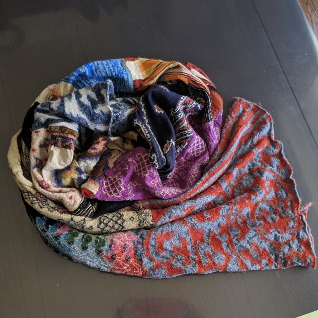 KAPITAL - KAPITAL 縮絨ウール マフラーの通販 by しーちゃん0321's