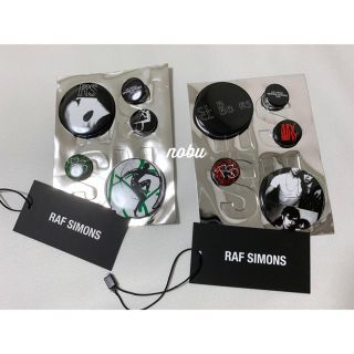 RAF SIMONS - 新品【 RafSimons 】缶バッジ セット ラフシモンズ