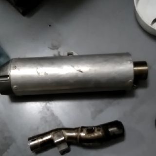 DELTA - セロー250 デルタ マフラー バレル4-S(JMCA)サイレンサーの