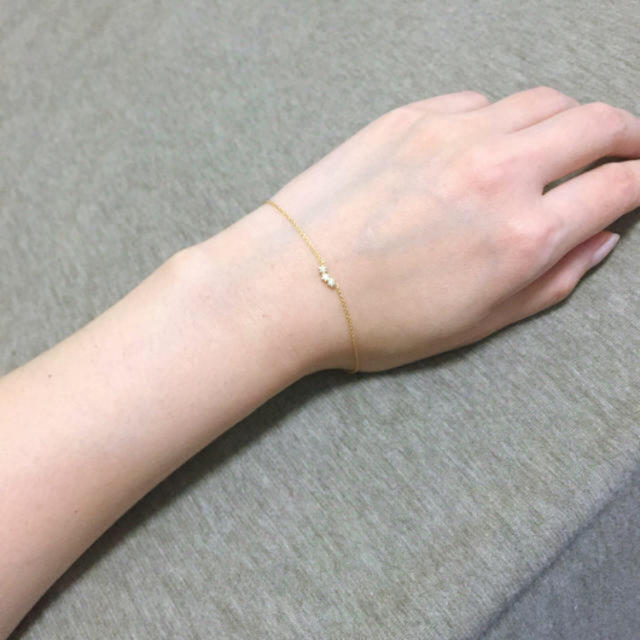 AHKAH - AHKAH☆トレスダイヤブレスレットの通販 by ジニちゃん's shop