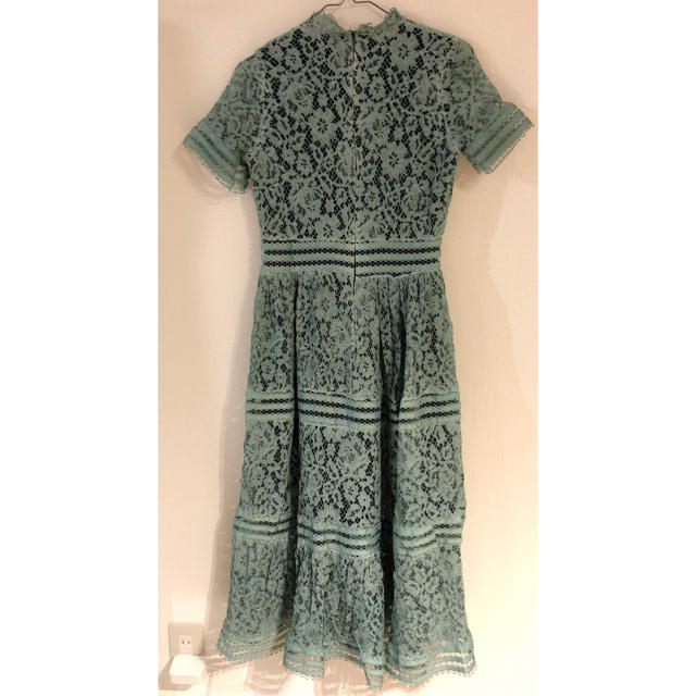 FRAY I.D - インポート フラワーレースワンピース グリーンの通販 by