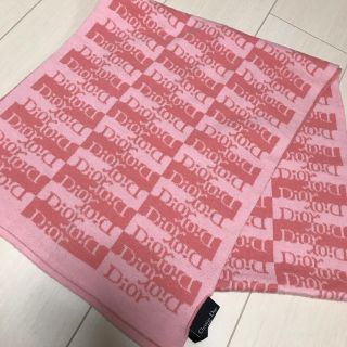 Christian Dior（マフラー/ショール ・ ピンク/桃色系）のフリマ
