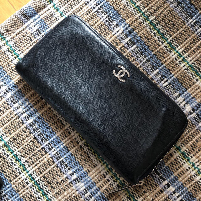 ぁおこ様専用 CHANEL ココマーク 長財布 ラウンドファスナー CHANEL