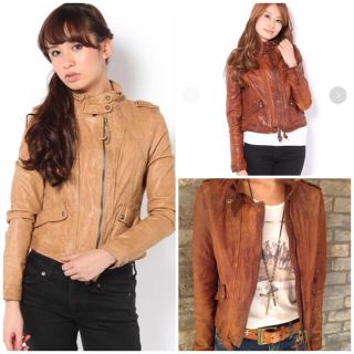 goa（ライダースジャケット ・ ブラウン/茶色系）のフリマアイテム一覧