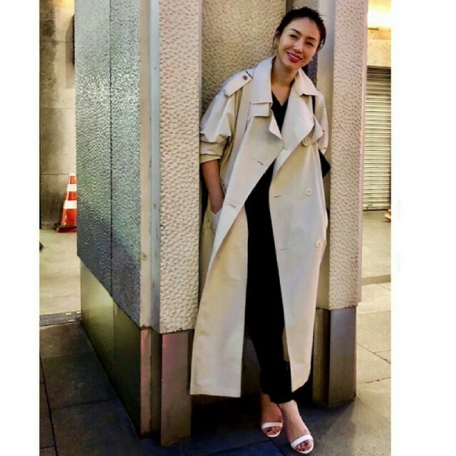 Drawer - 新品☆herato トレンチコート 井川遥着用☆ヘルトの通販 by