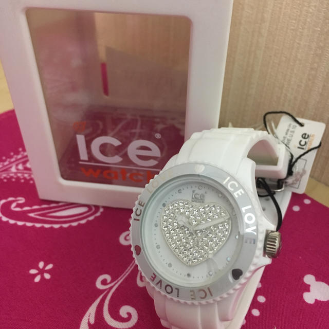 ice watch - ice watch アイスラブ スワロフスキーの通販 by FKD's
