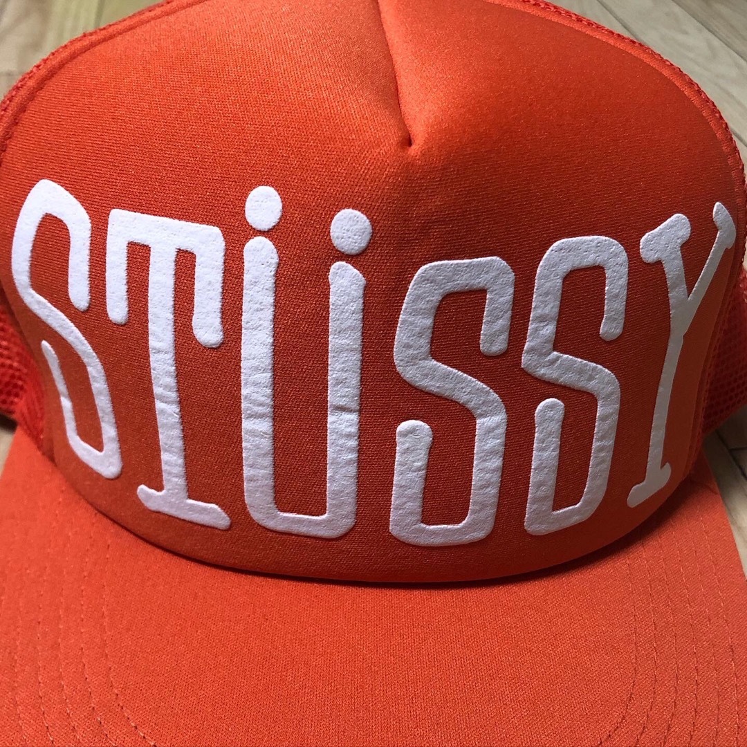 STUSSY - 新品同様❗️STUSSY ステューシー ビッグロゴ キャップ
