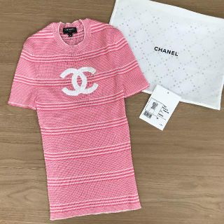 CHANEL - suki suki様専用☆シャネル CHANEL ロゴボーダー トップスの