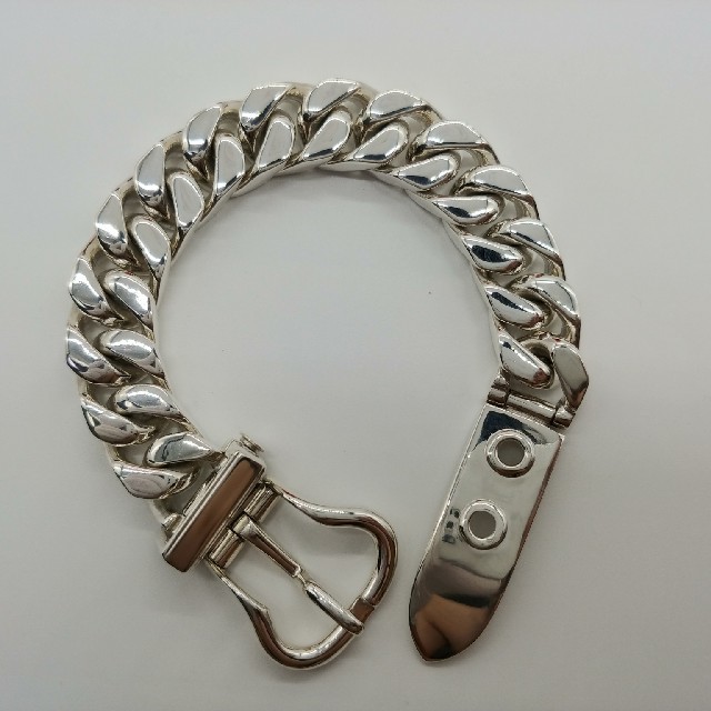 HERMES - エルメス ブックルセリエGM ブレスレット シルバーの通販 by