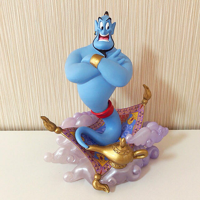 Disney - LEDライト フィギュア ジーニー&魔法のじゅうたん Aladdin