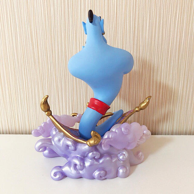 Disney - LEDライト フィギュア ジーニー&魔法のじゅうたん Aladdin
