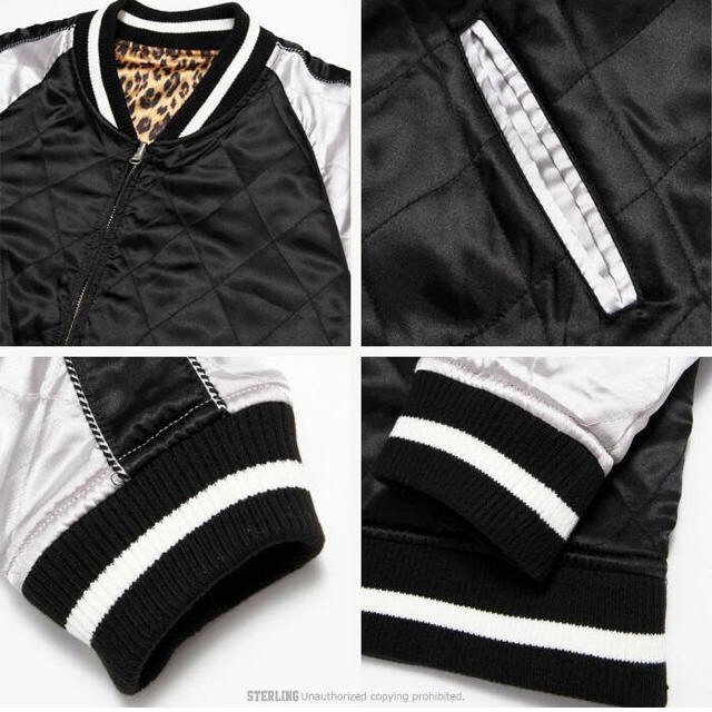 VANQUISH - 美品！！レジェンダ レオパード スカジャン リバーシブルの