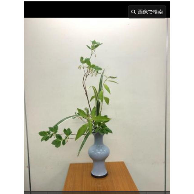 小原流 蓮葉口花瓶 花器 の通販 by ナム's shop｜ラクマ