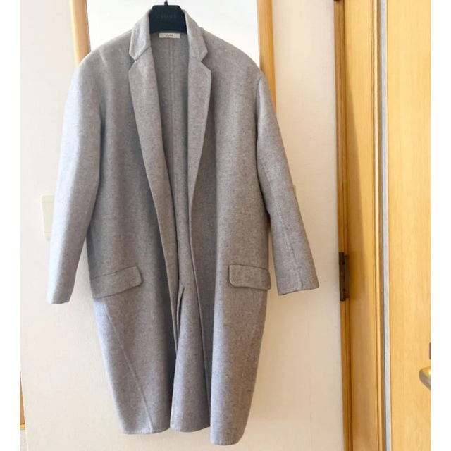 CELINE - Celine エッグクロンビー カシミヤコート グレーの通販 by