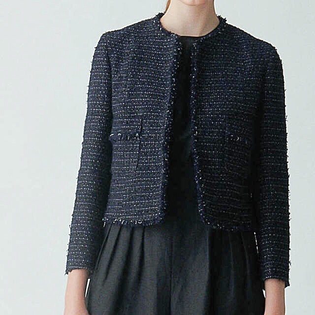 TOMORROWLAND - TOMORROWLAND ミックスツイードジャケットの通販 by