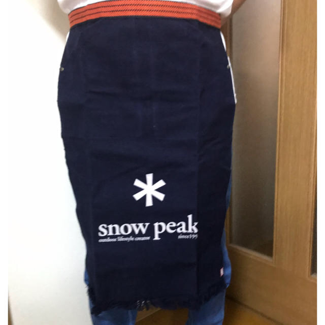 Snow Peak - スノーピーク ポイントギフト 前掛け 未使用の通販 by